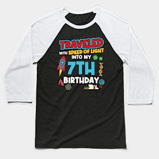 7. Birthday - Science Birthday Baseball T-Shirt